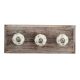 Green Star Ceramic Wooden Hooks